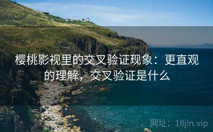 樱桃影视里的交叉验证现象：更直观的理解，交叉验证是什么