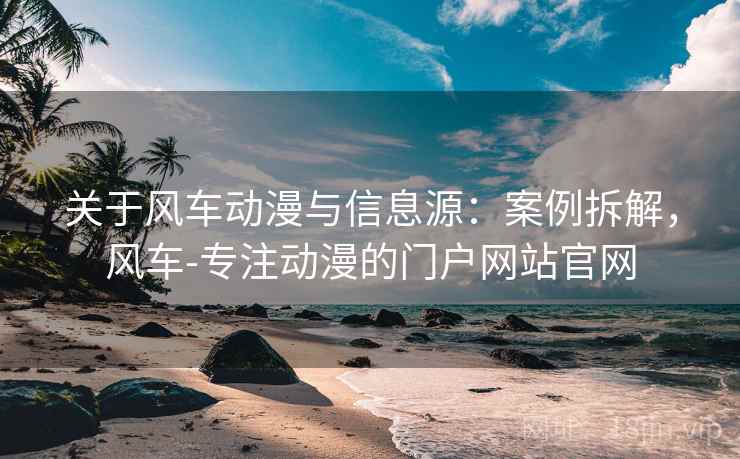 关于风车动漫与信息源：案例拆解，风车-专注动漫的门户网站官网